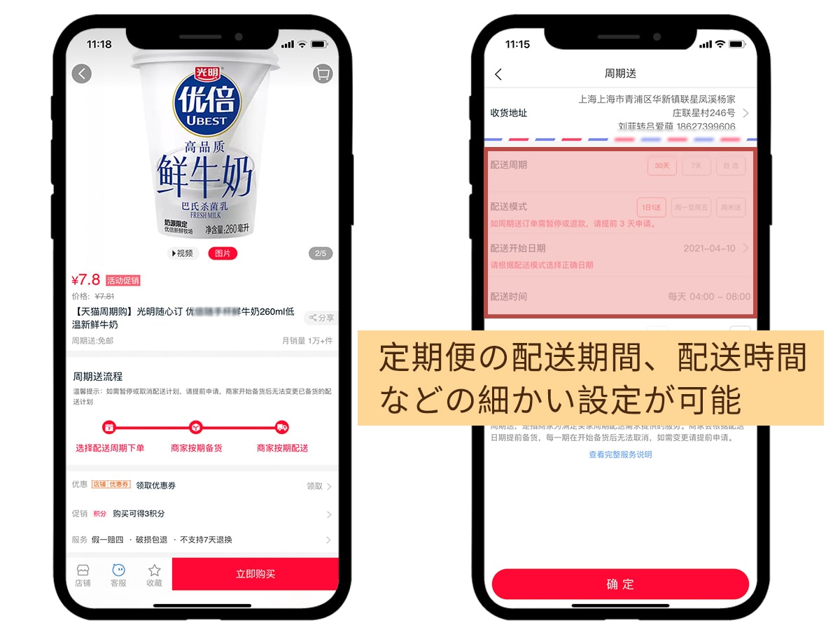 周期購「サブスクリプション／定期便」イメージ