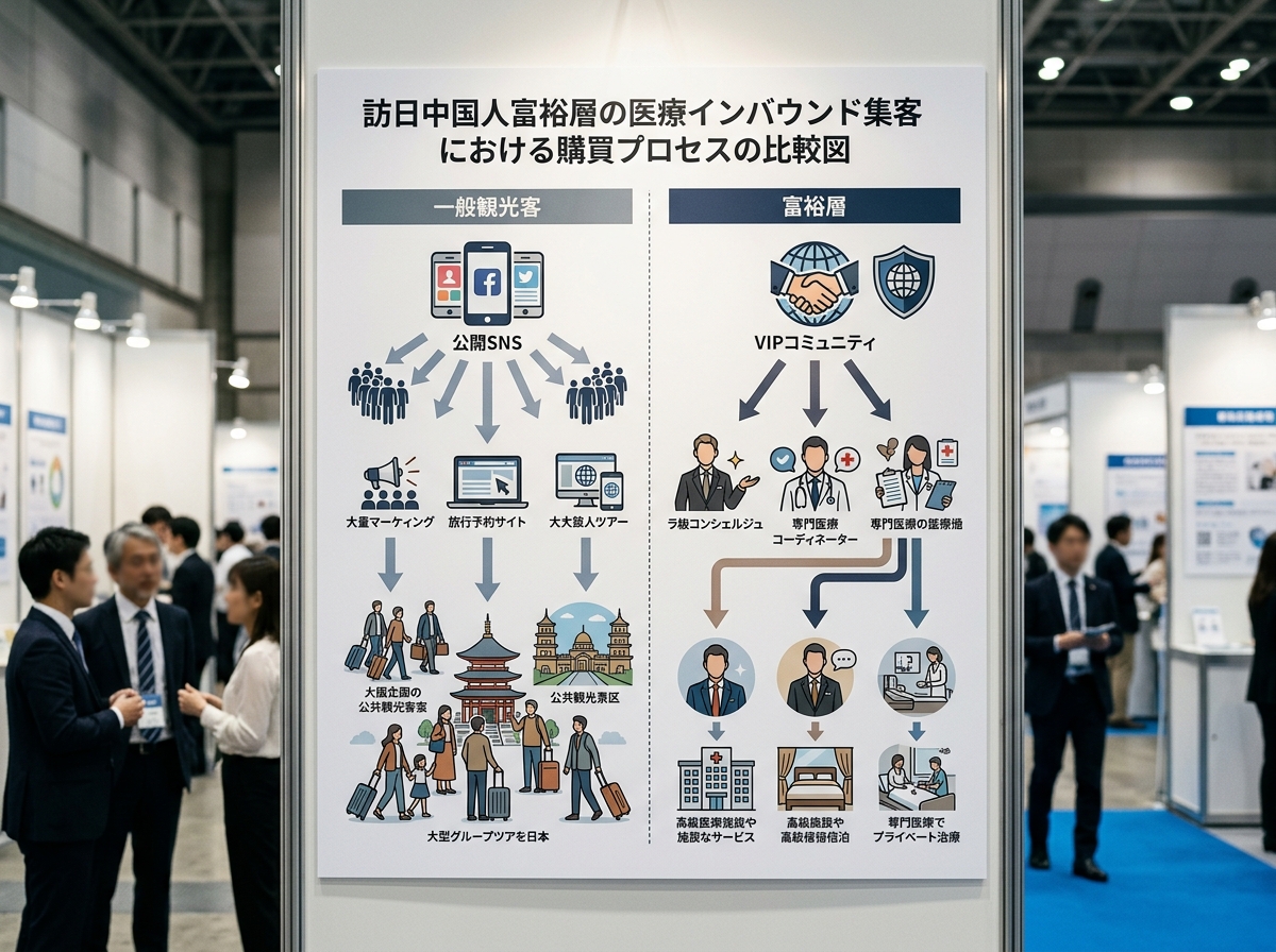 訪日中国人富裕層の医療インバウンド集客術｜事例と戦略