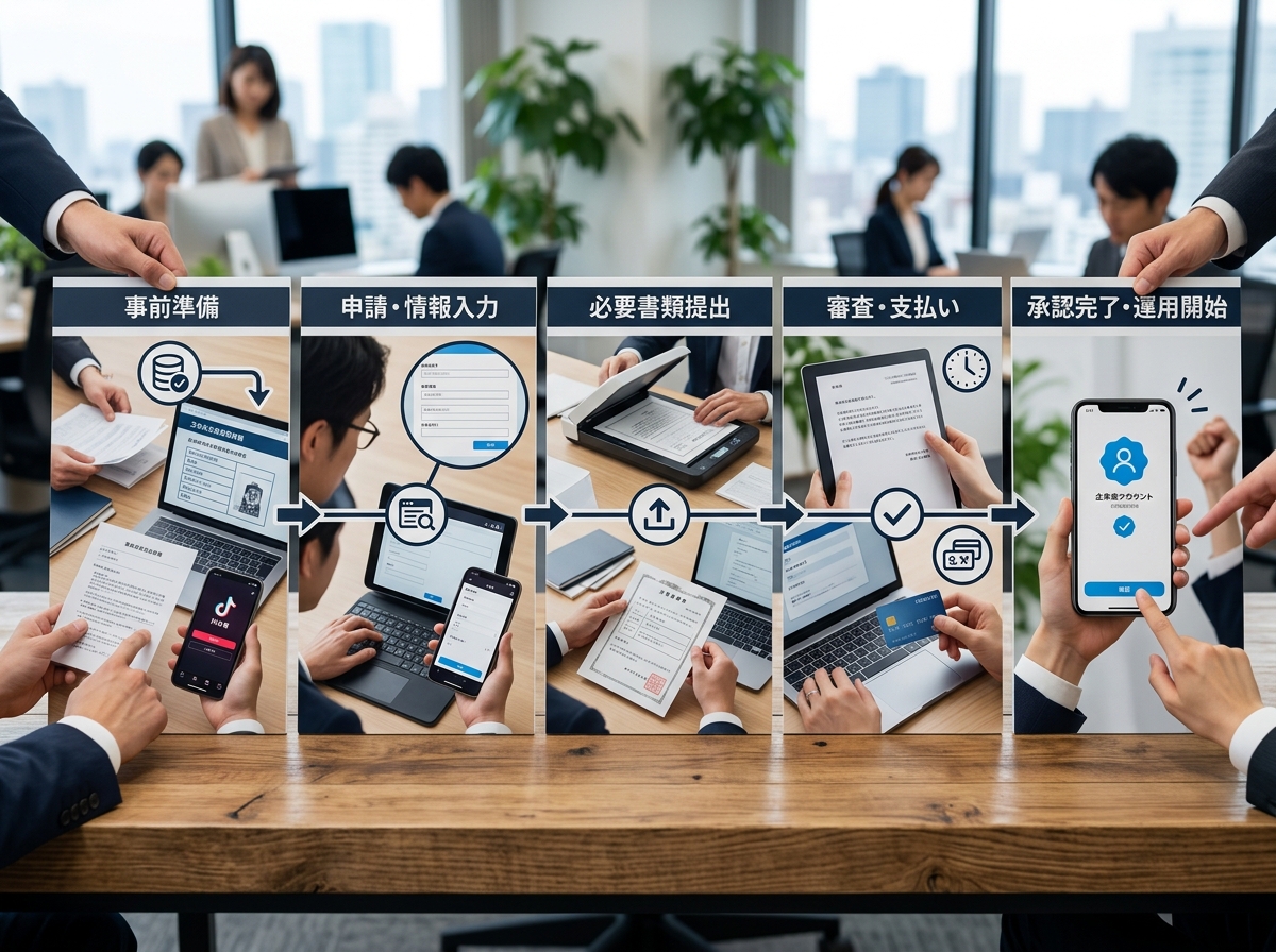 抖音 企業アカウント 開設 費用 日本企業|審査料と代行相場を解説